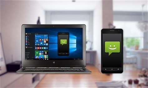 sms op pc ontvangen.